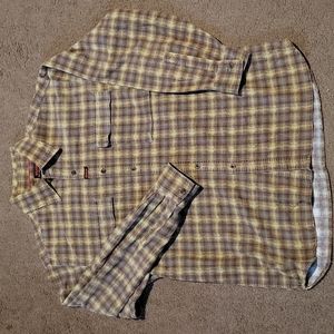 Corduroy button down shirt
